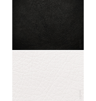 이팅쿠투어 테이블매트 Eating Couture Paper Table Mat  (Leather 소가죽패턴, Black10장 + White10장)