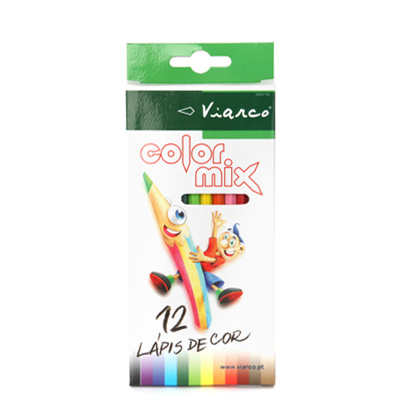 Viarco Hexagonal Color Pencil Colormix_12ea 비아르쿠 색연필