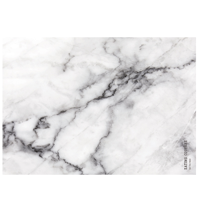 Marble Paper Placemat Square - Grey 20장