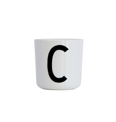 디자인레터스 알파벳컵 Design Letters AJ Melamine Cup C