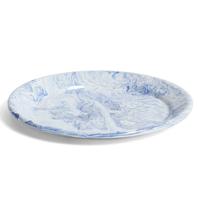 헤이 소프트 아이스 디너 플레이트 HAY Soft Ice Dinner Plate Blue