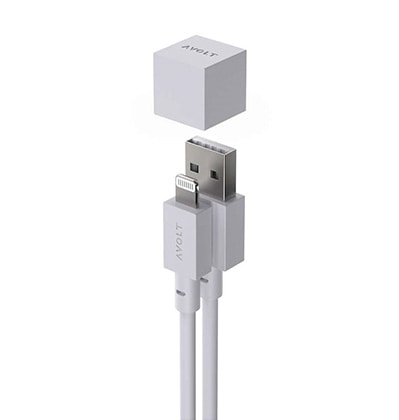 아볼트 케이블 원 고틀란트 그레이 애플 라이트닝 케이블 USB A 타입 1.8m