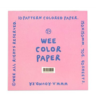 색종이 세트 10가지 패턴 40장 Vol.02 Wee